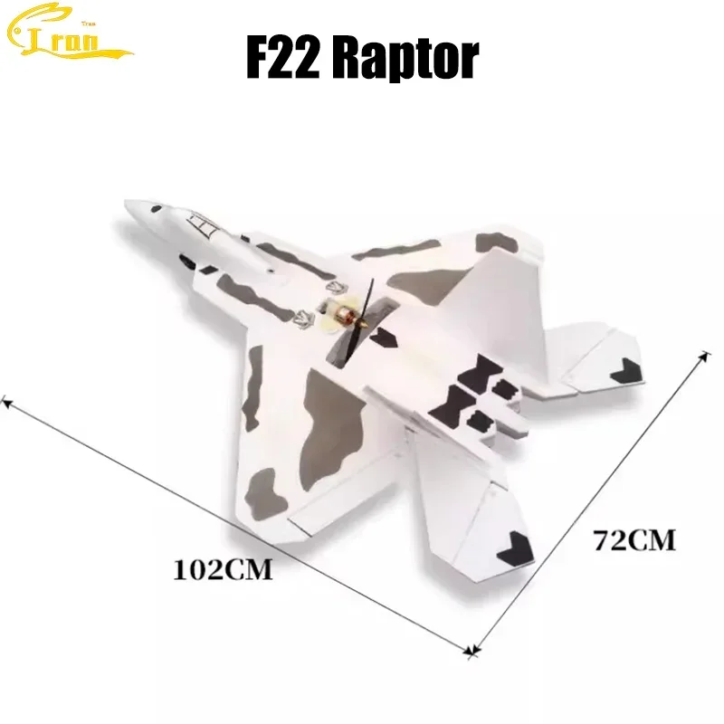 

64mm Tunnel F22 Raptor Waist Push Dual Power Remote Control Aircraft Epo Model Aircraft Fighter Fixed Wing Aircraft64mm Tunnel