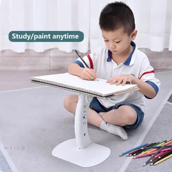 Reading rack multifunctional adjustable retractable reading rack student bookshelf desktop book clip fixed reading bookshelf