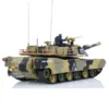 Infrared Combating System 1/24 Heng Long RC Plastic Tank Model Abrams M1M2 3816-2 2.4G Remote Control Battle Toy TH23394 4