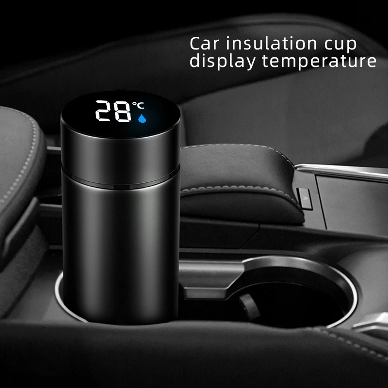 510ml Stainless Steel Coffee Cup Thermal Mug For Tesla Model 3 Model Y 2022  Model S Model X Car Insulated Bottle Accessorie - AliExpress