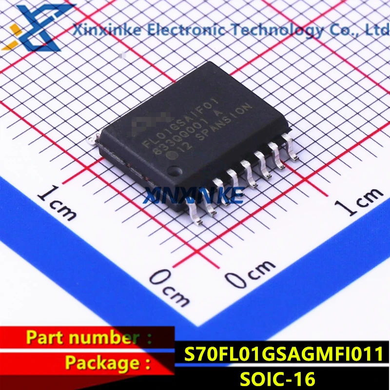 

S70FL01GSAGMFI011 FL01GSAFI01 SOIC-16 NOR Flash S70GL02GS11FHI010 GL02GS11FHI01 BGA64 Memory & Data Storage Chip IC Brand New