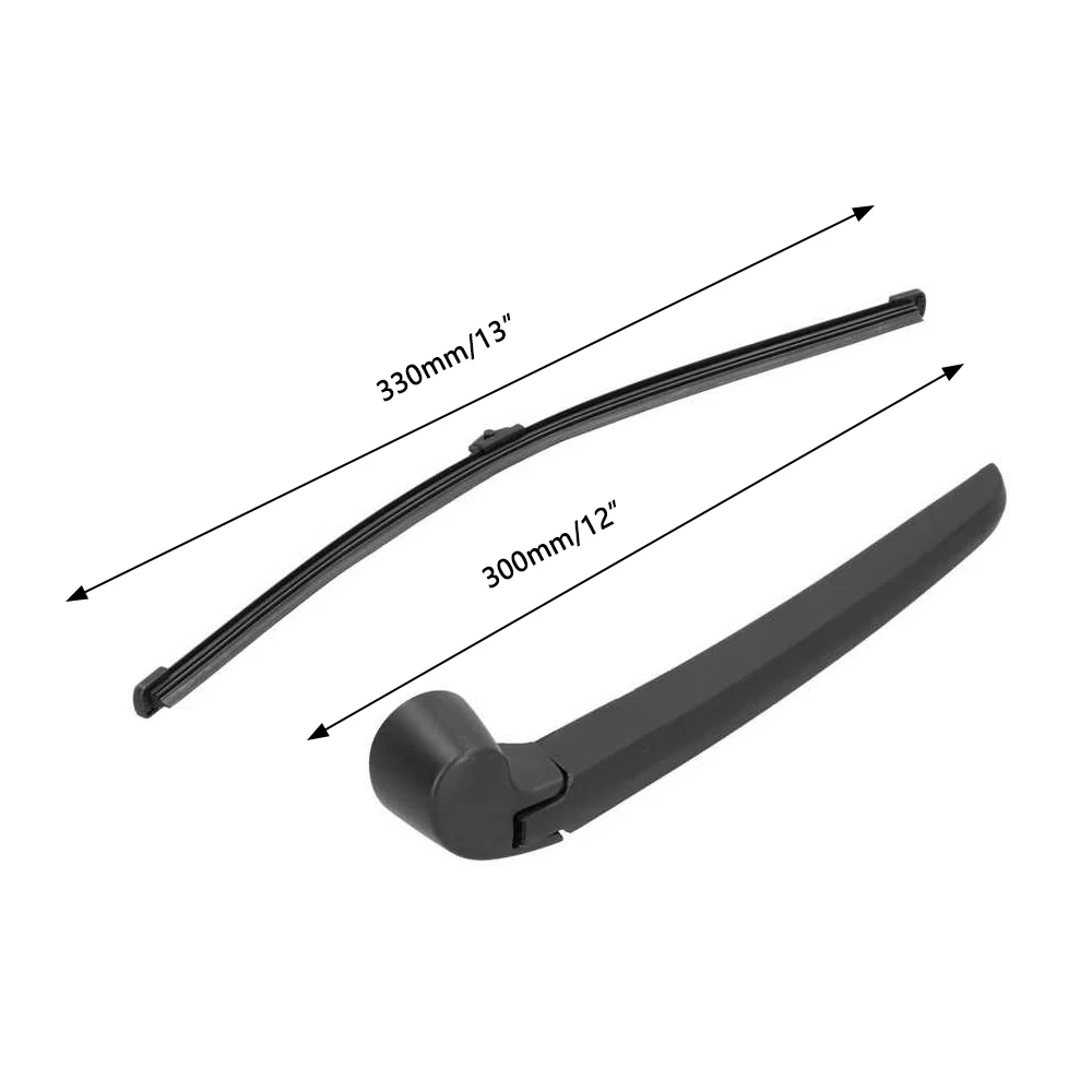 Rear Windscreen Wiper Arm & Blade Set For Audi Q5 2009-2017 8R09554071P9 2