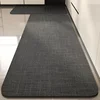 Carpet for Kitchen Absorbent Floor Mat Pvc Anti-slip Entrance Doormat Bathroom Toilet Area Rug Non-slip 주방 카펫 Alfombra De Cocina 2