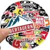 10/30/50PCS Cool Ski Brand Logo Stickers DIY Skateboard Luggage Guitar Laptop Car PVC Waterproof Graffiti Trend Stickers Kid Toy 2