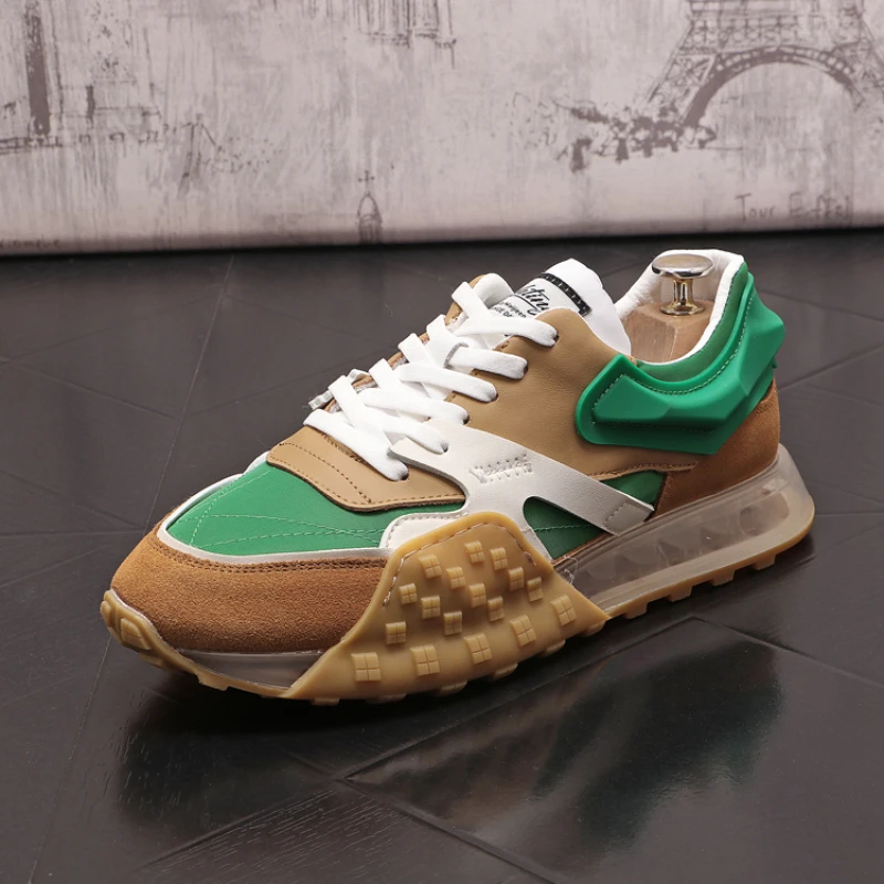 

Men New Fashion Casual Driving Sneakers Spring Autumn Style Forrest Gump Shoes Male Platform Tenis Vulcanize Comfortable Shoes