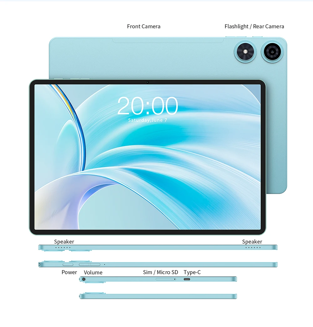 Πλήρης διάταξη προϊόντος Teclast P50