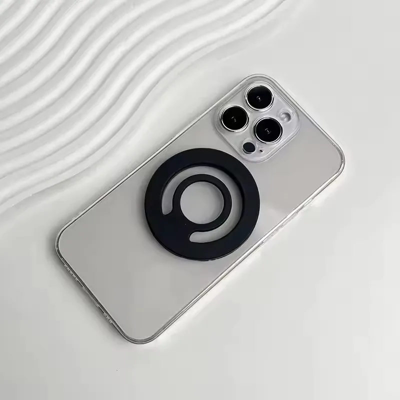 Magnetic Silicone Phone Grip and Finger Ring Holder Strap