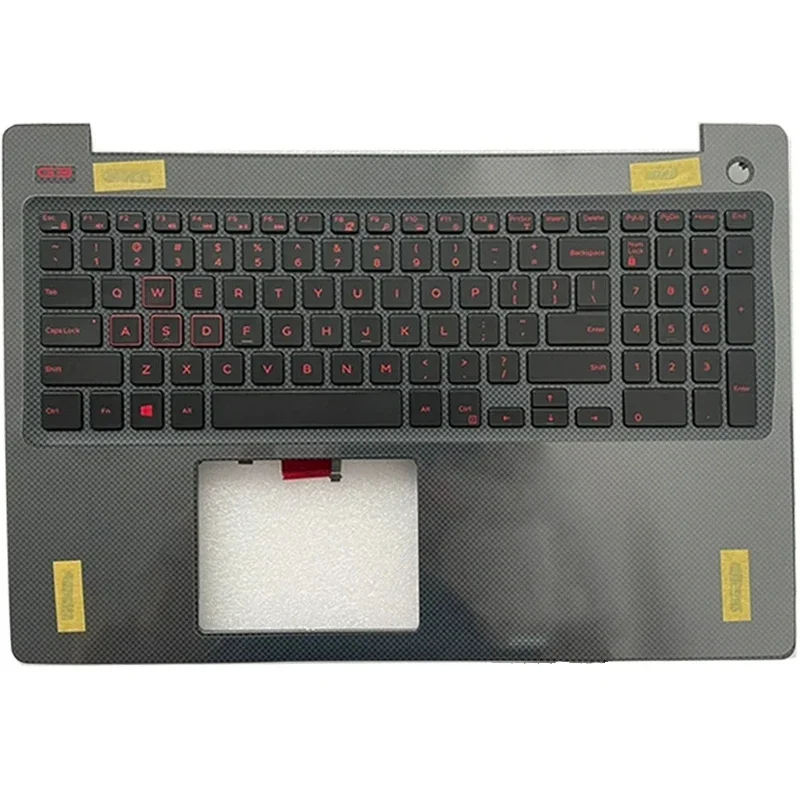 Laptop Lcd Tampa Traseira Moldura Frontal Palmrest Superior Base Case Inferior Dobradiças do Teclado Dell g3 15 3579 15pd 15pr 15gd P75f Novo - Imagem 4
