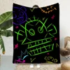 Hot Anime Arcane League of Legends Printed Blanket Picnic Blankets Warm Blanket Soft and Comfortable Home Travel Birthday Gift 4