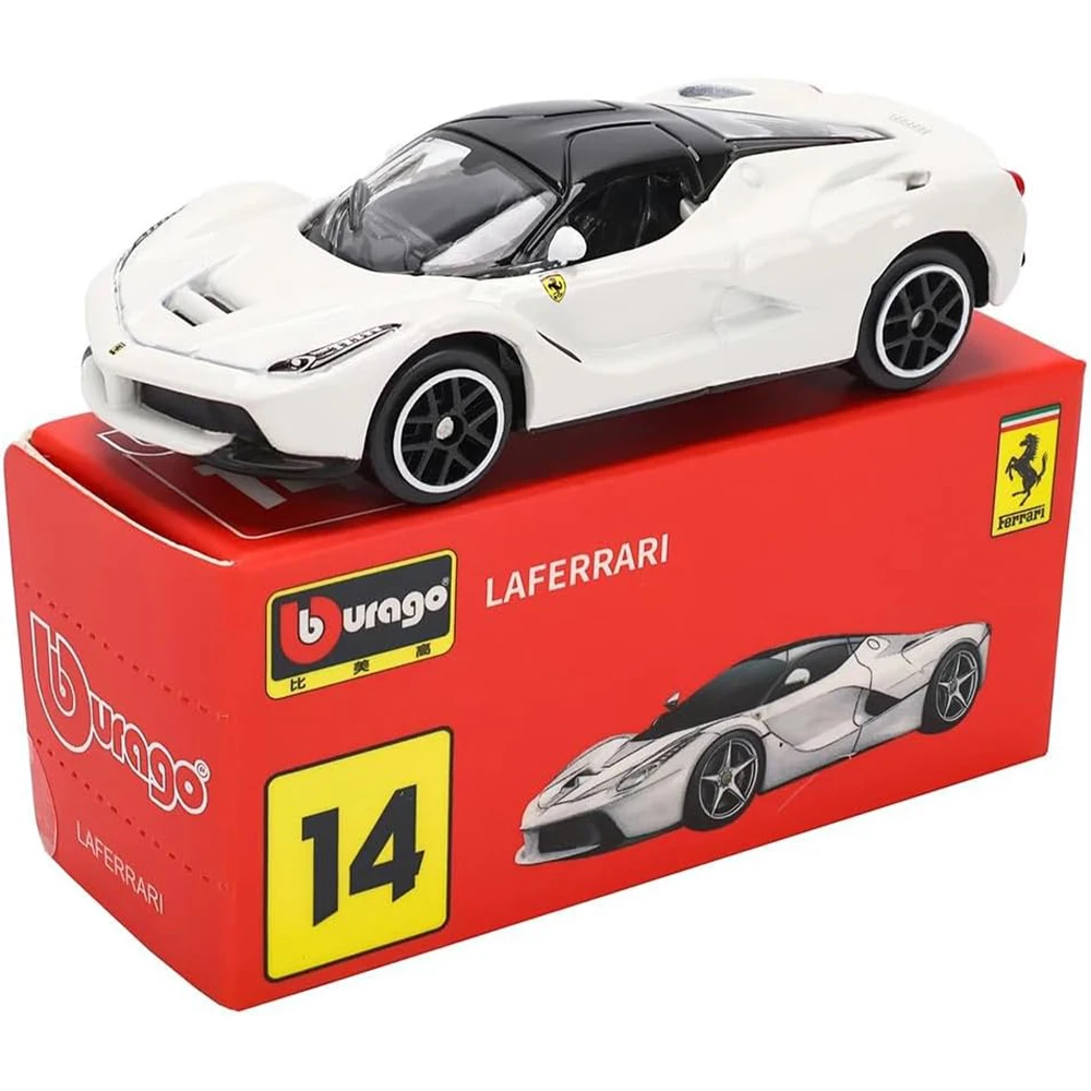 Bburago 1:64 Genuine Ferrari 458Speciale 458Spider Enzo 599Gto Laferrari Car Model Ferrari Series Christmas Gift Collect Toys 3
