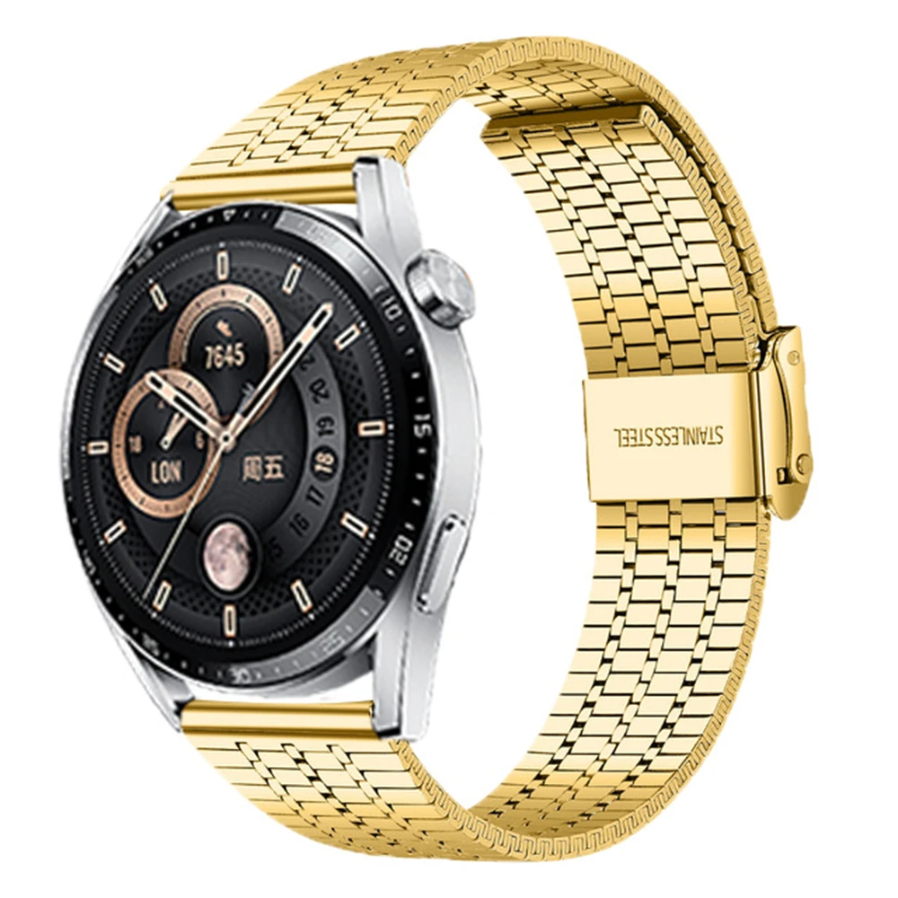 Браслет из нержавеющей стали для HUAWEI WATCH GT 3 46 мм 42 мм ...