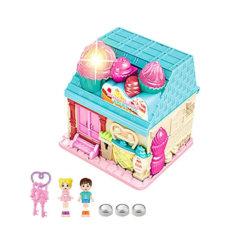 

Принцесса, кукольный домик, детский игровой набор с фотографией, кукольный домик, мебель, розовая девочка, игрушки, кукольный домик на Рождество