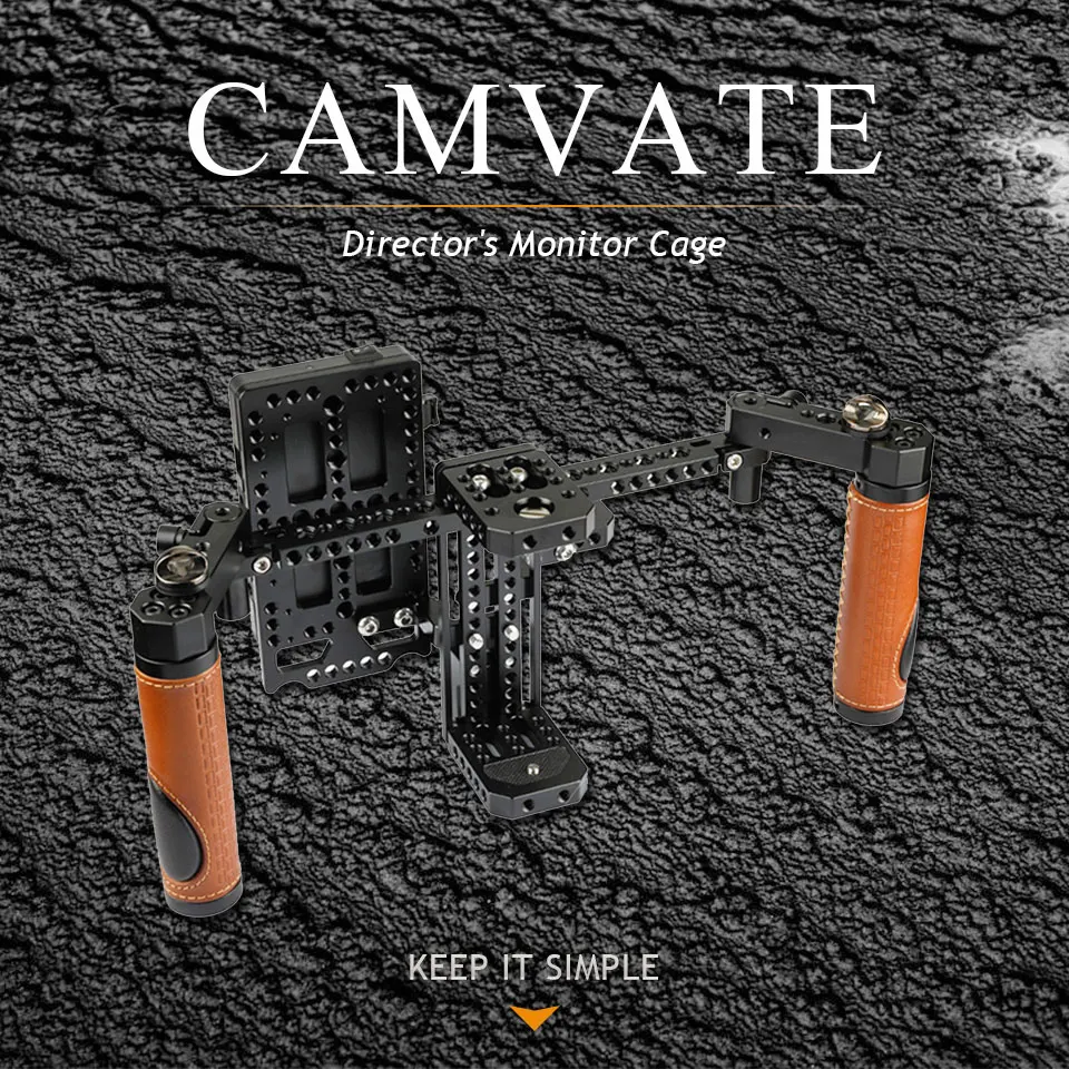 5" 7" Camera Director Monitor Cage Rig for ATOMOS NINJA INFERNO For Photography