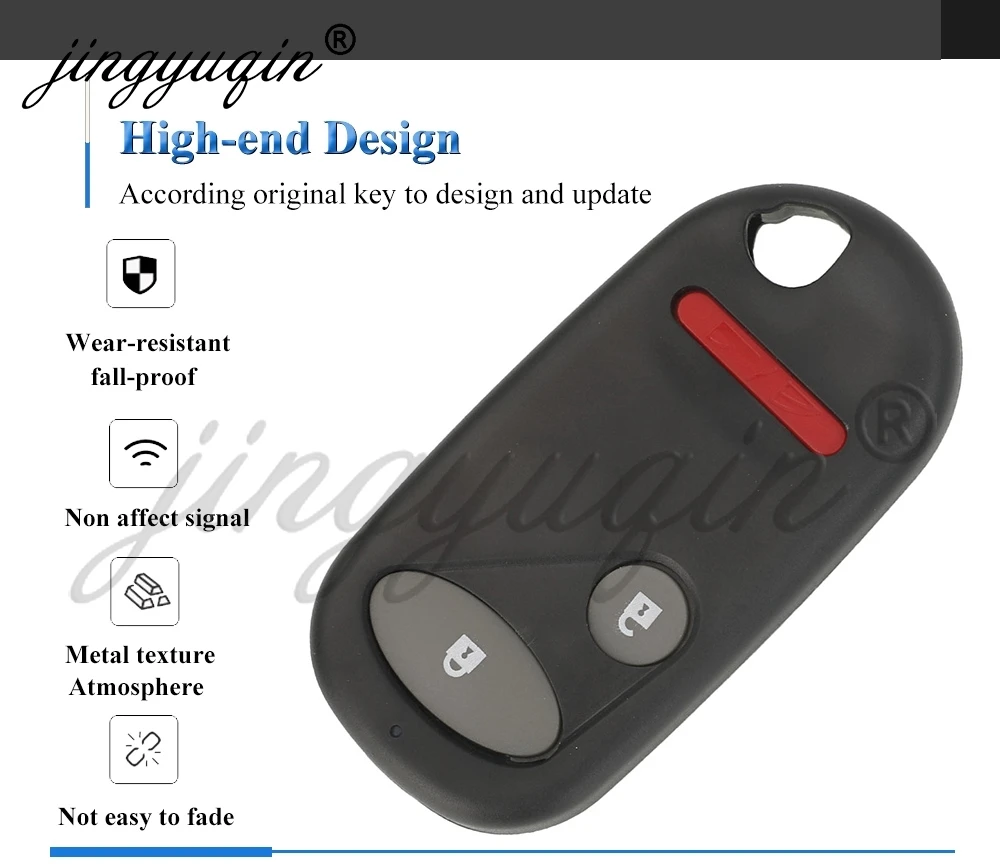 Jingyuqin G8D345HA für Honda Civic Accord CRV HRV FRV Jazz 433Mhz Fernbedienung Auto schlüssel Fob G8D-345H-A /344H-A/382H-A/348H-A/452H/350H – Detail 4