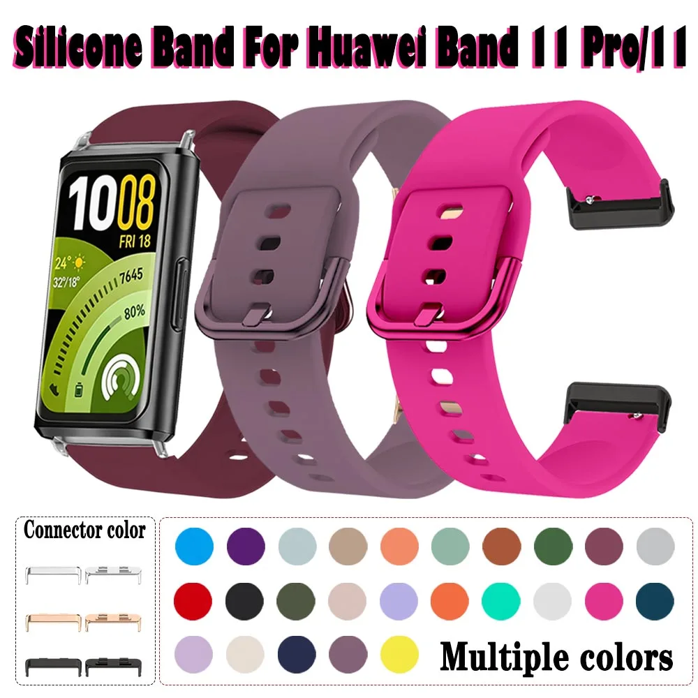 Silicone Sports Bracelet Replacement Wristband - Enhanced Comfort and Style
