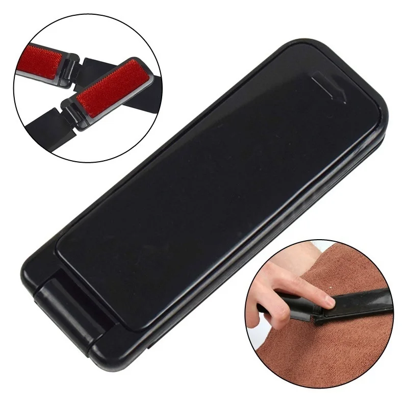 2 Pezzi Spazzole Polvere Pelucchi Spazzola Pieghevole Lanugine Tessuto Pet Capelli Tessuto Panno Detergente Strumenti Di Pulizia