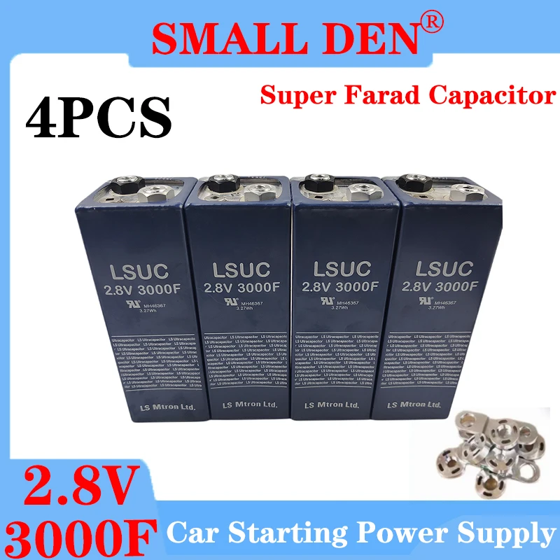 

2.8V 3000F LSUC Super Farad Capacitor DIY 12V 16V 50V Spot Welding Machine Car Audio Car Starting Power Supply B-level products