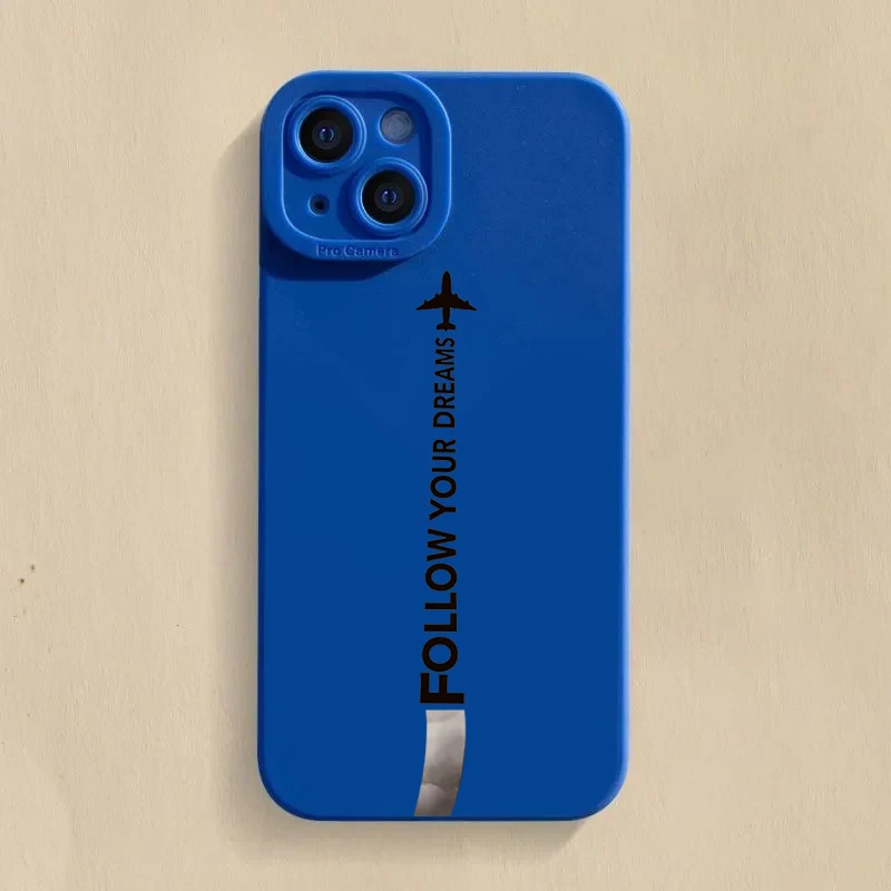 Travel-Inspired Airplane Route Design Phone Case - Soft Protective Cover