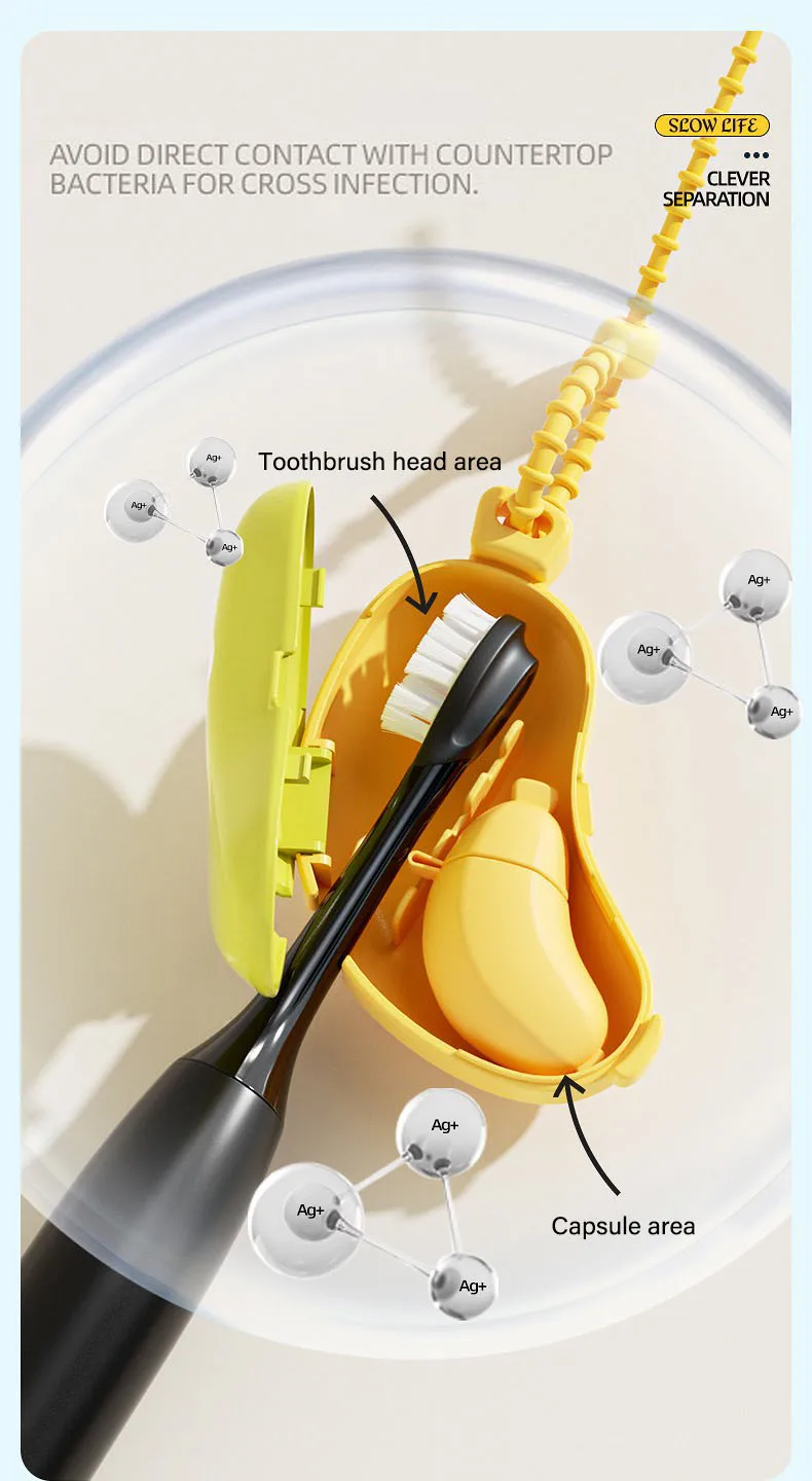 Banana Toothbrush Protective Cap Image 4