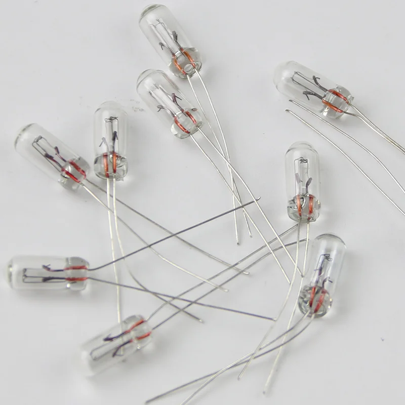 Mini Bulbs 10/25/50PCS 5mm 4mm 3mm 12V/24V For GM GMC Chevy Honda Toyota Climate Radio Switch Button Bulbs