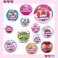 5 Surprise Toy Mini Brands Make It Mini Food mini toys  ball Exclusive and Mystery Collectibles Toys Collect for Boys and Girls 1