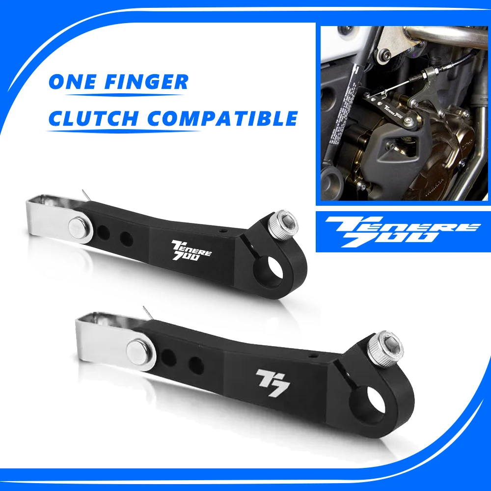 

One Finger Clutch Compatible Clutch Lever Easy Pull Cable System Clutch Arm Extension For Yamaha Tenere 700 T7 2019 2020 2021