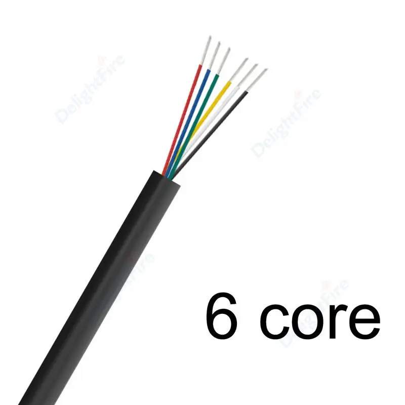 Premium Flexible Multi-Core Automotive Cable for LED Lights and Speakers - 12V