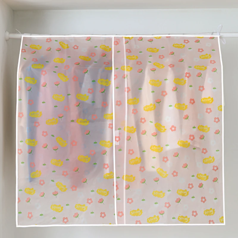 Garment Bags Hanging Clothes Garment Rack Cover Bags Clothing Storage Bag For Hanging Shirts Coats Dresses Suits 5