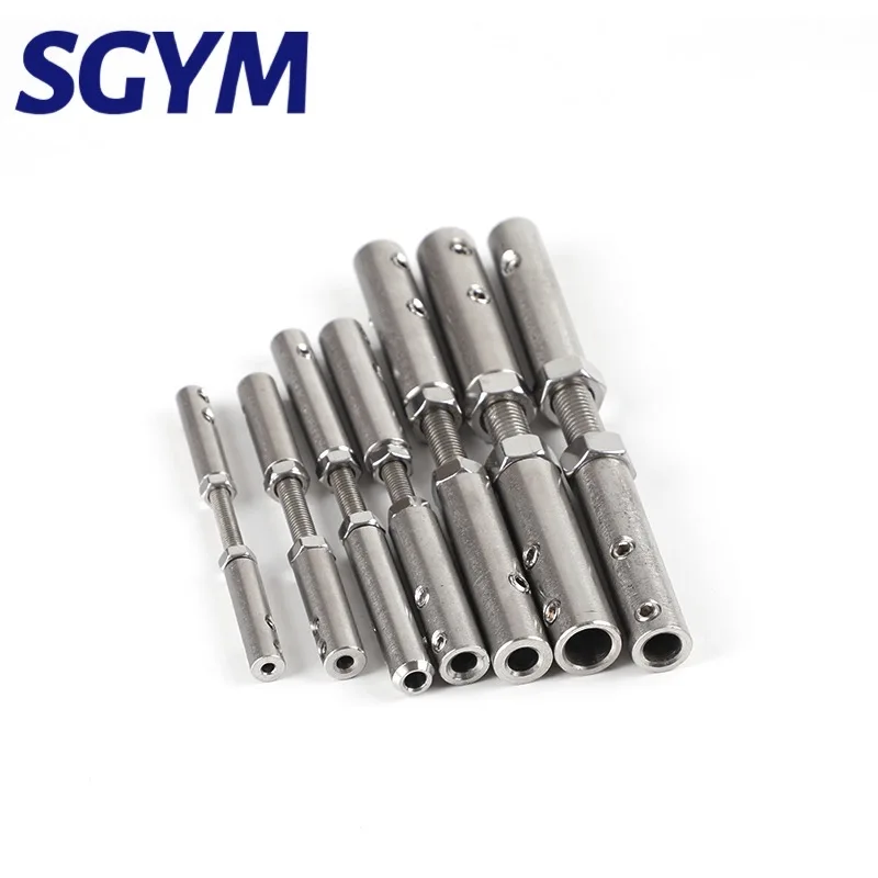 sgym 10pcs wire rope thread stud tensor 05