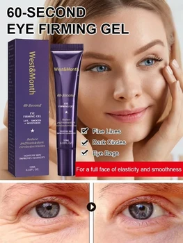 Instant Eye Bag Removal Cream Retinol Anti-Wrinkle Firming Skin Fade Fine Lines Anti Dark Circle Puffiness Brighten Eye Care Gel - Thumbnail 7