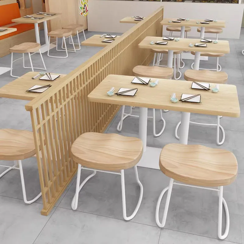 Cheap Decoration Restaurant Table Newclassic Beach Restaurant Table Multifunction High Comedor House Furniture