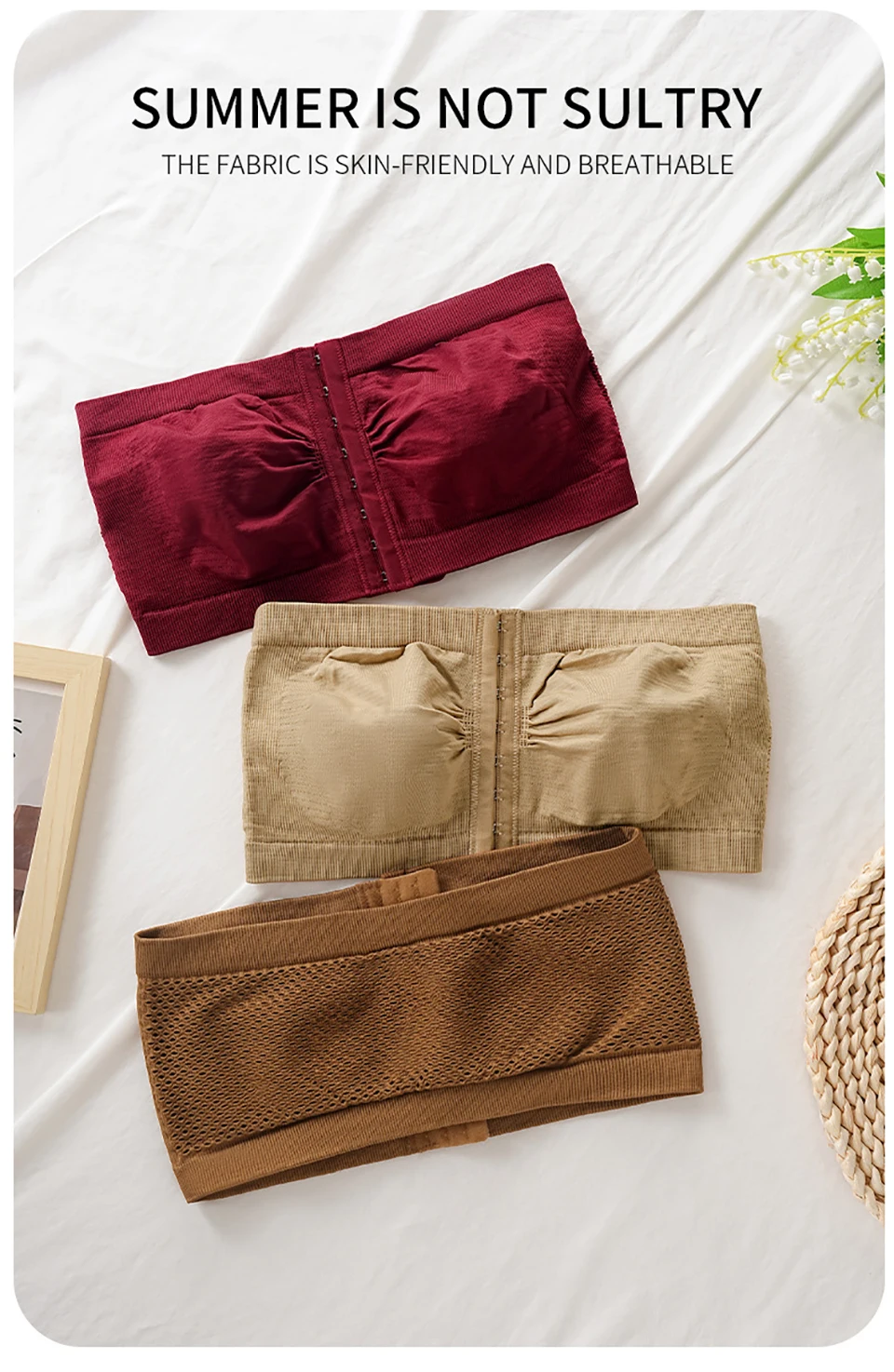 Breathable Bandeau Top