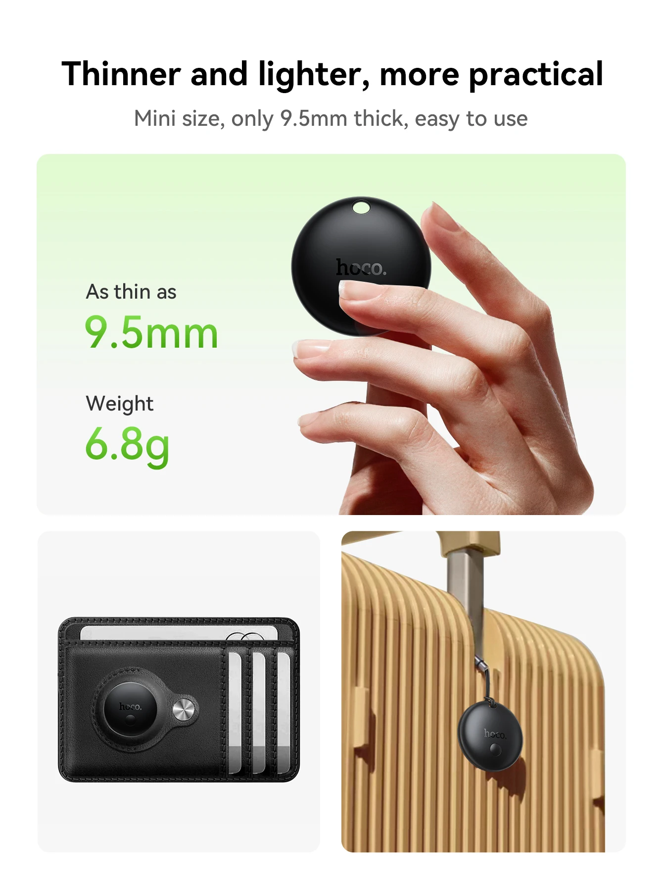 HOCO E93A Smart Tracker for Android (Google Find)