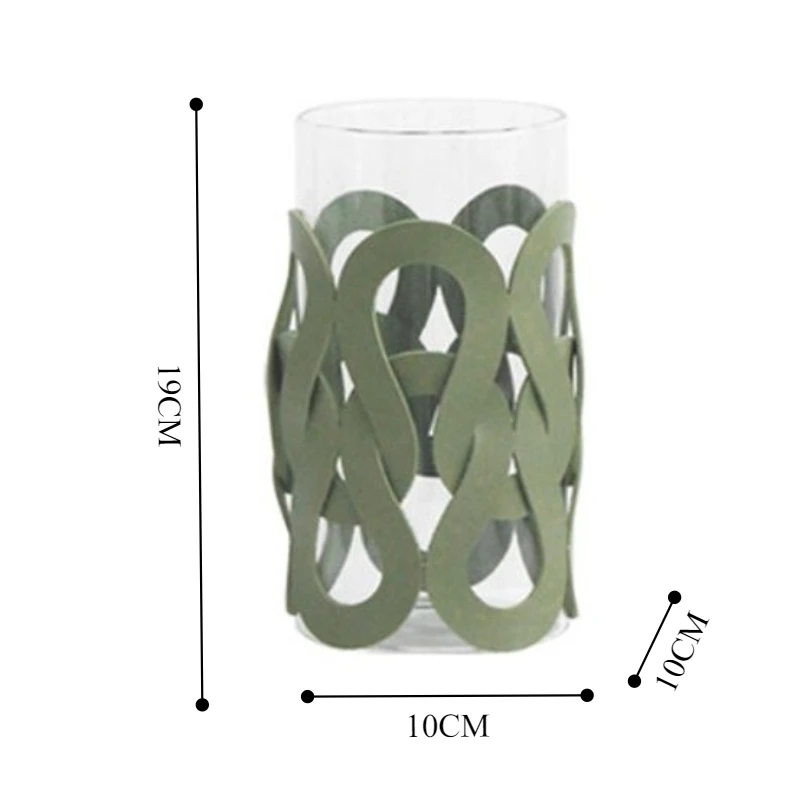 צנצנות זכוכית קישוט אסתטי צנצנת פרחים לסלון צנצנות אלגנטיות לשולחן קישוט בקבוק פרחים פנימיים