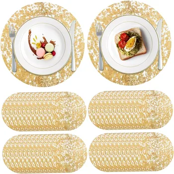 Gold Disposable Placemats 1