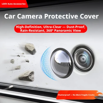 Copertura Protettiva per Telecamera Auto/Copriobiettivo Specifico per Uso Veicolare, Protezione a 360 Gradi per Telecamera Retromarcia, Automo