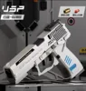 New M92 Shell Eject SIG17 USP 2011 Pistol Continuous Firing Blowback  Soft Bullet Gun Empty Hanging Weapon Toy Boys Gift 3