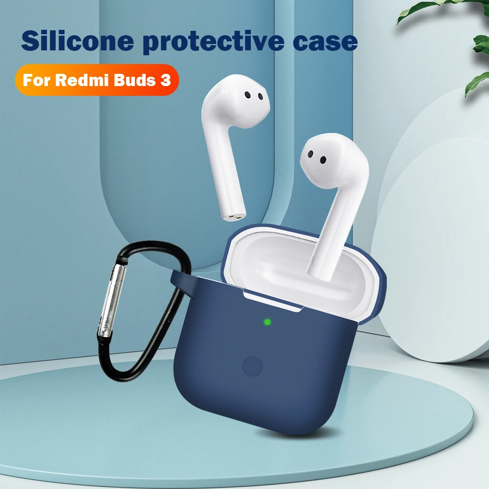 Étui en silicone avec boucle pour Google Pixel Buds Pro