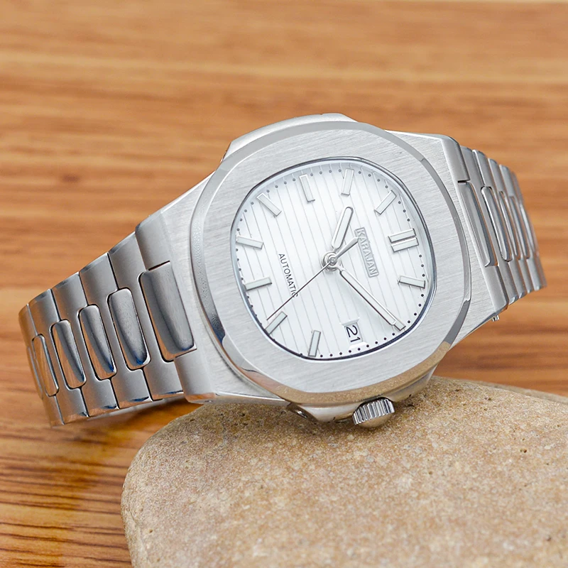 Orologio Automatico Nautilus Con Seiko Nh35 Nh36 7002 7 S26 4 R35 Movimento Meccanico 200M Cinturino Per Orologio In Acciaio Inossidabile Impermeabile