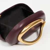 Gold Closure Box Clutch Bag 5