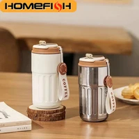 Stainless Steel Insulated Cup Display Temperature Coffee Cup Intelligent Car Mounted Water Cup Gift Drinking Tool