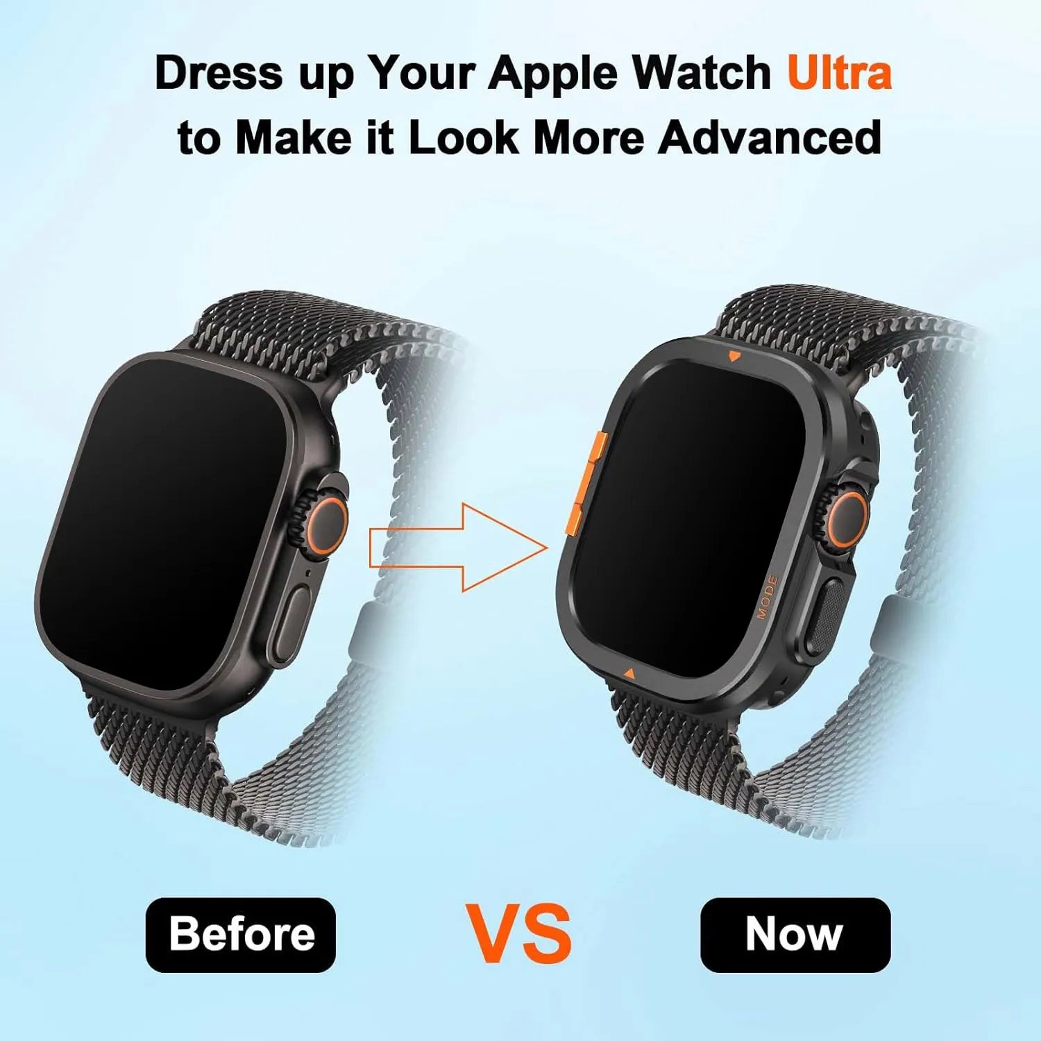 Durable Protective Case for Apple Watch Metal Cases (Various Sizes)