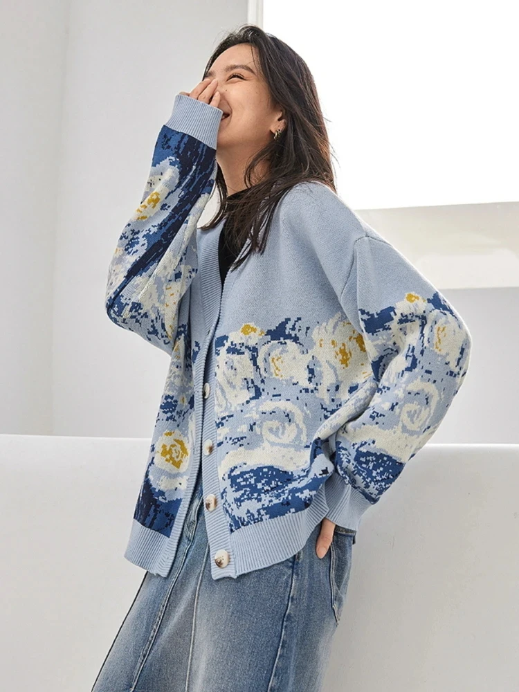 Korean fashion loose sweater yv42524