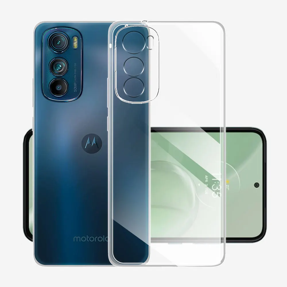Clear Silicone Soft Cover Case with Thin Bumper