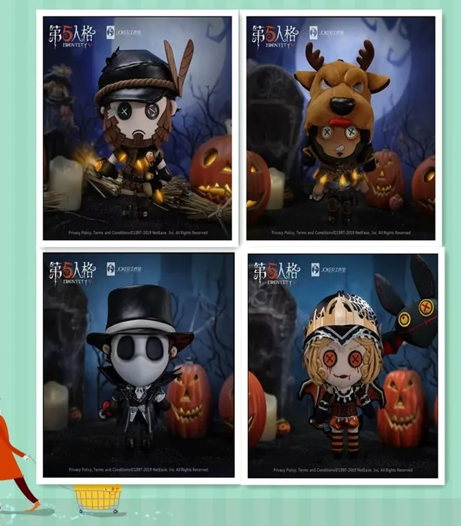 

Identity V William Ellis Sylvie Le Roy Kreacher Pierson Cospaly 20CM Cotton Doll Anime Plush Toys Stuffed Cute Christmas Gifts