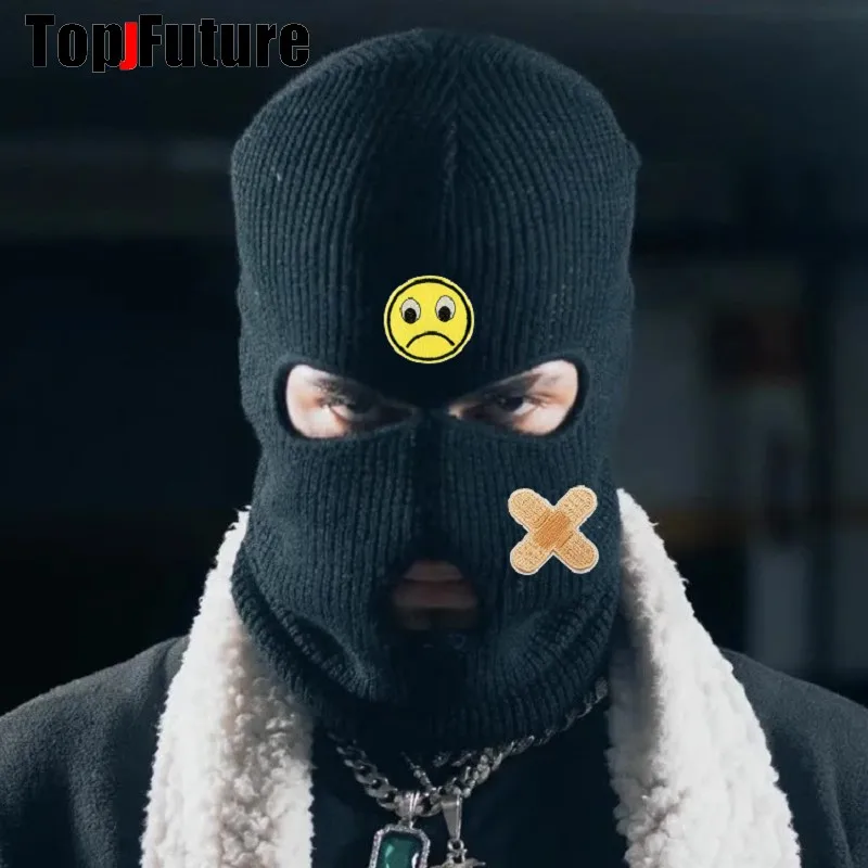 3 Holes Full Face Mask Winter Warm Mask Ski Sports Balaclava Masks