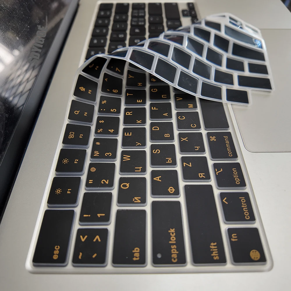 Russian Layout Keyboard Cover