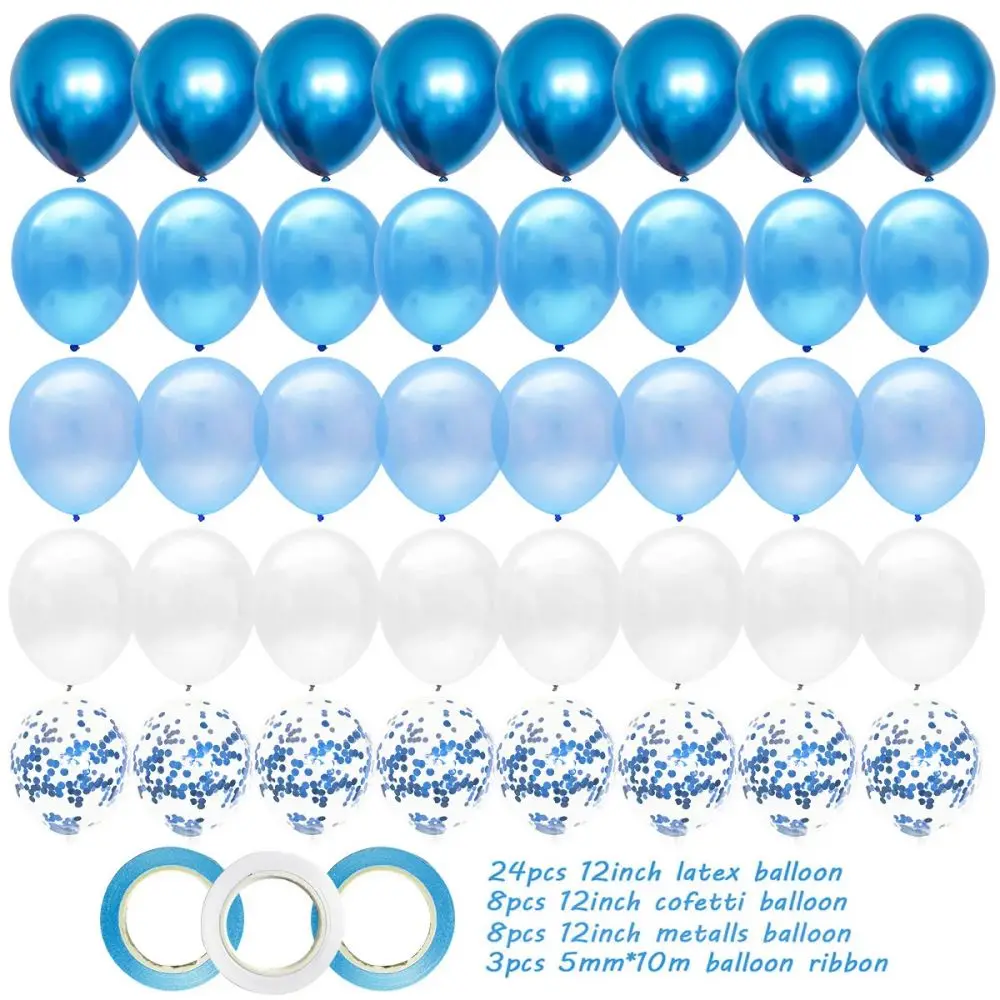 Balloons Wedding Party Supplies Baby Shower Valentine's Day Birthday Ramadan Decoration Pink Gender Reveal Girl Balloon Arch