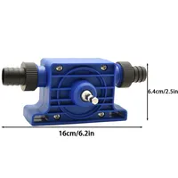 แบบพกพาไฟฟ้าเจาะปั๊มน้ํามันดีเซลปั๊มน้ําของเหลวมินิมือ Self-priming Liquid Transfer ปั๊มบ้านสวนกลางแจ้ง 4