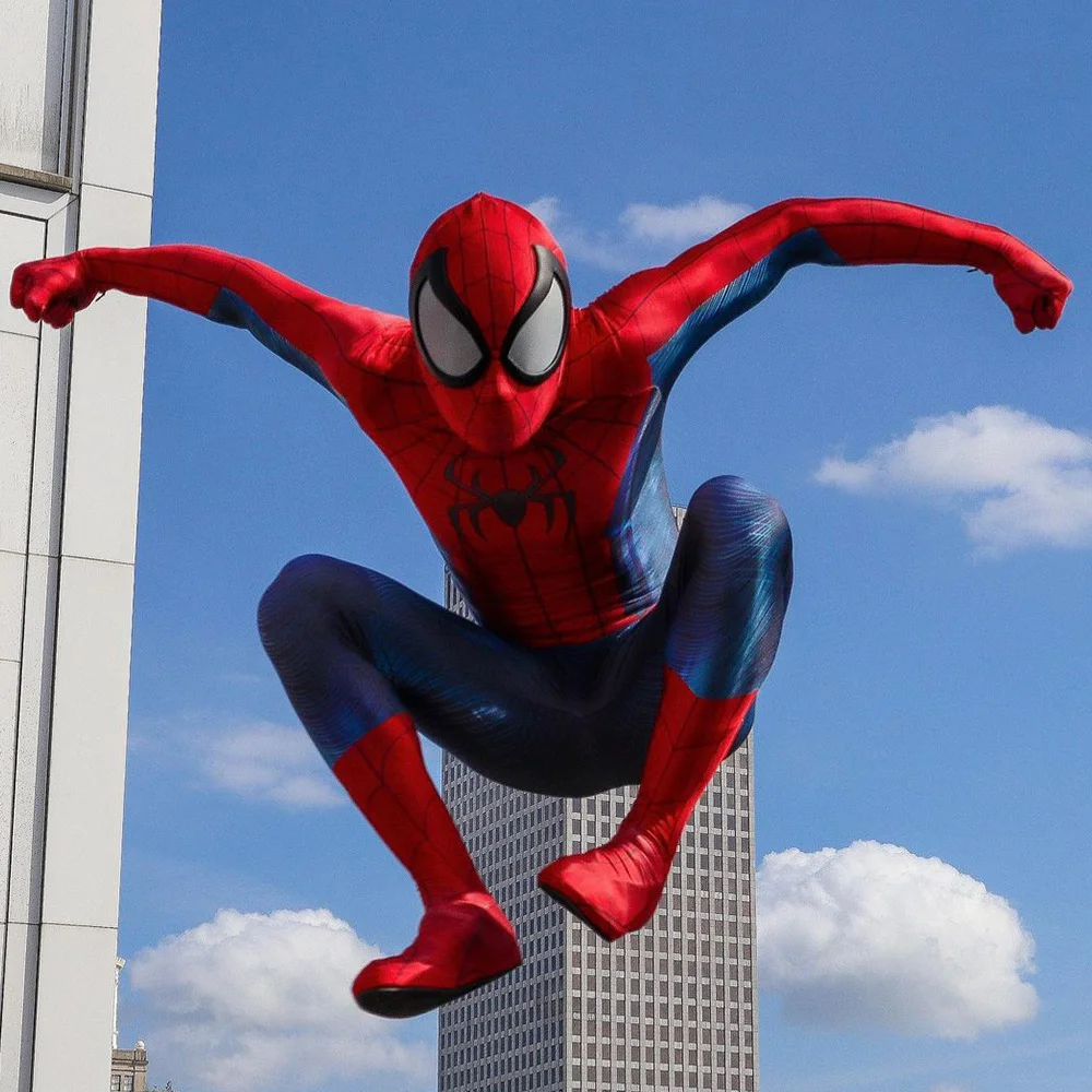 No Way Home Spiderman Costume Superhero Cosplay Spidey Spandex Zentai Suits Bodysuit Jumpsuit Halloween Costume for Adult Kids